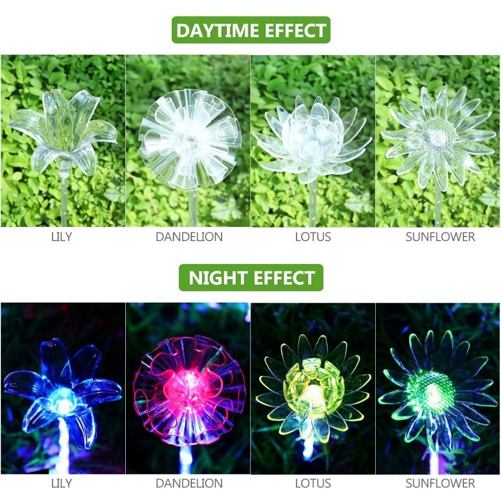 LED Flowers Garden Lights - Nordic Side -