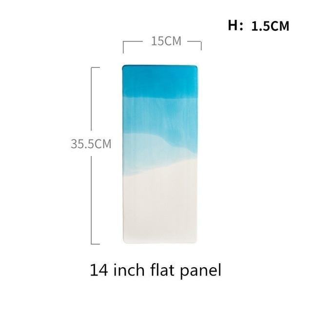 Gradient Blue Tableware - Nordic Side -