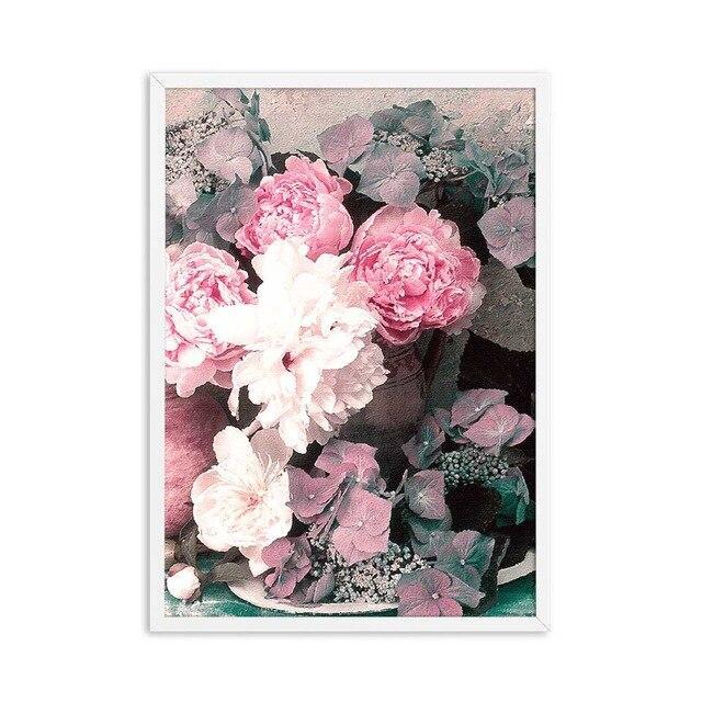 Asian Style Flower Painting - Nordic Side -