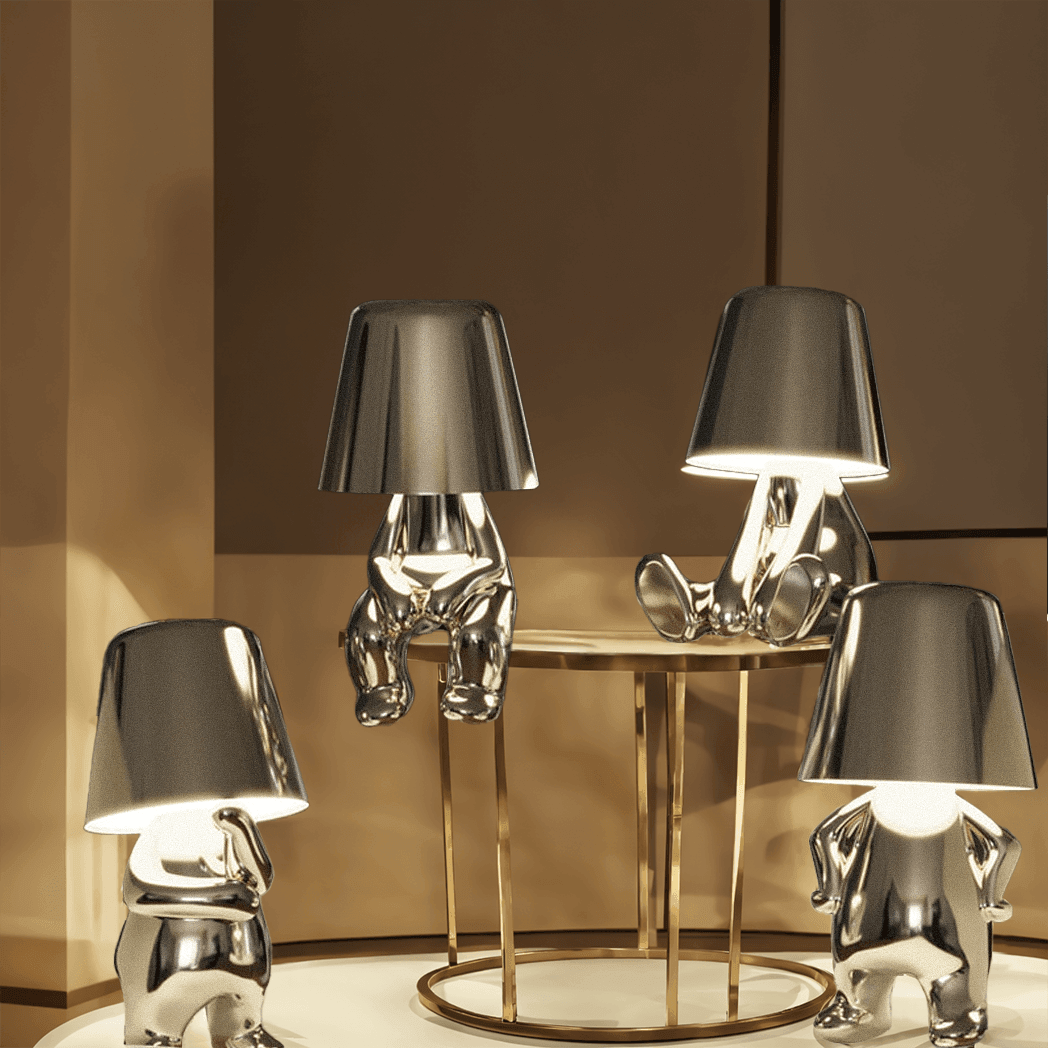 Silver Thinkers - Lamp Collection
