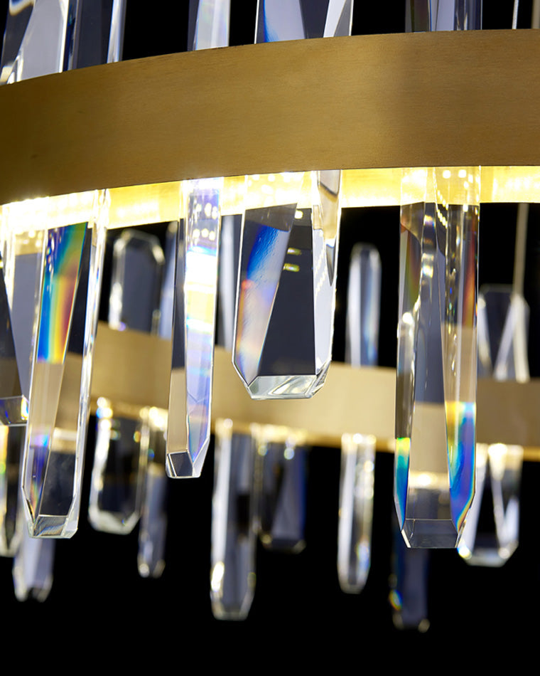 WOMO Round Crystal Chandelier-WM2485