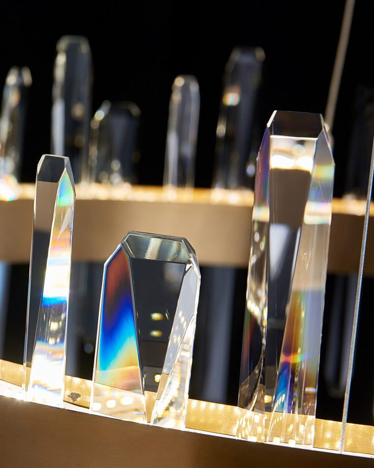 WOMO Round Crystal Chandelier-WM2485