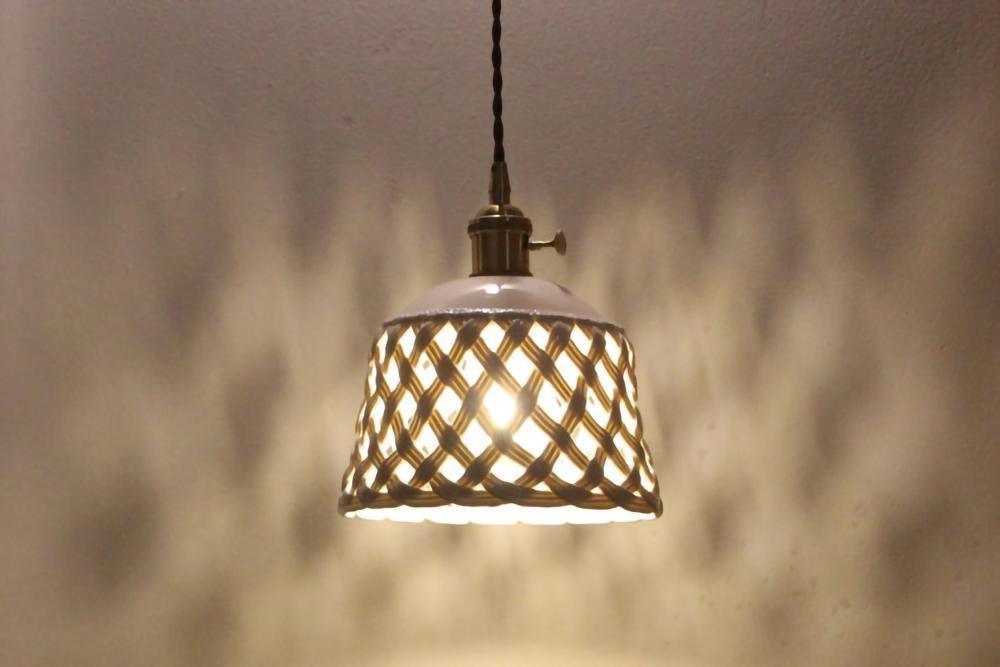 Miira Brass Pendant Swag Light