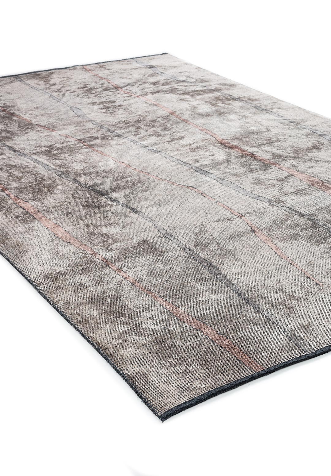 Tribeca Cream - Copper Rug