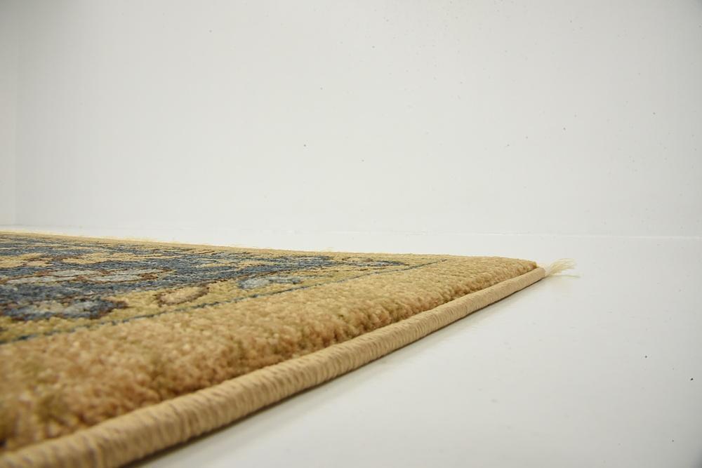 Lathan - Blue Border Gold Rug - Nordic Side - feed-cl0-over-80-dollars, unique-loom, us-only, us-ship