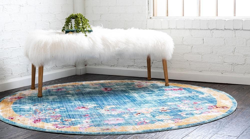 Johan - Vintage Floral Rug - Nordic Side - feed-cl0-over-80-dollars, unique-loom, us-only, us-ship