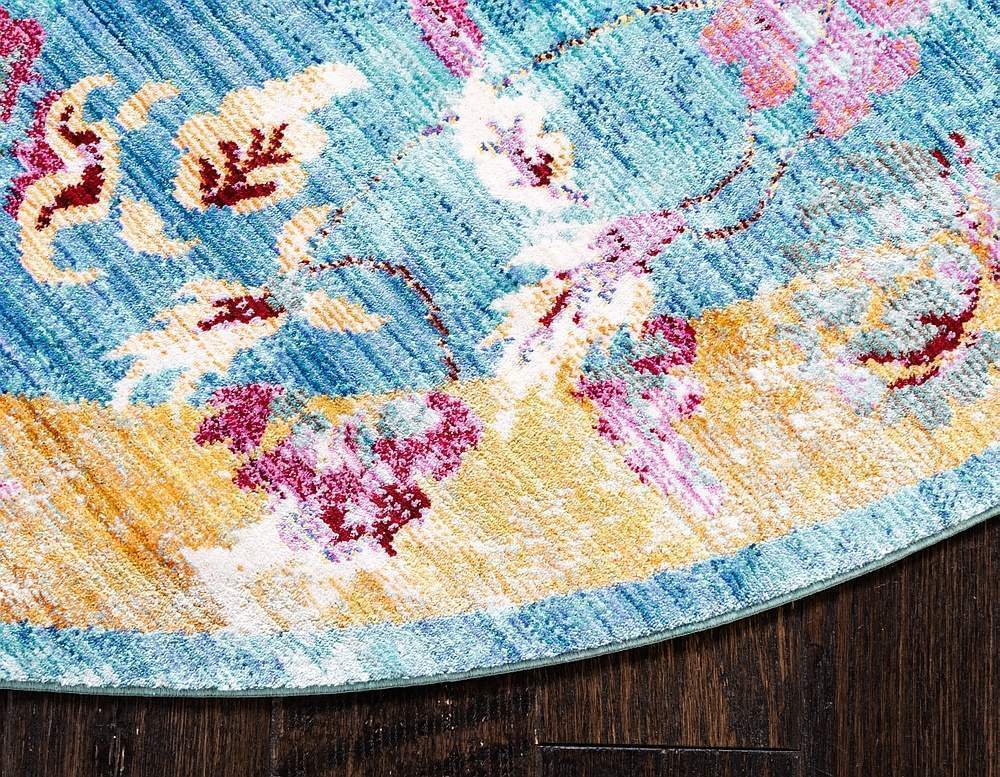 Johan - Vintage Floral Rug - Nordic Side - feed-cl0-over-80-dollars, unique-loom, us-only, us-ship