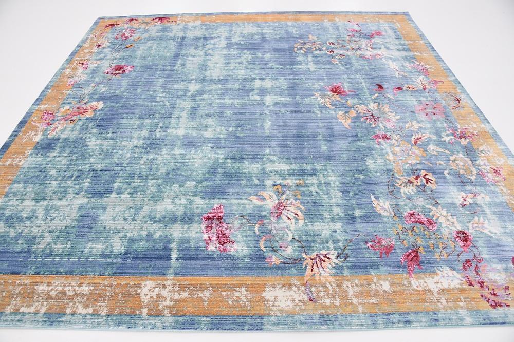 Johan - Vintage Floral Rug - Nordic Side - feed-cl0-over-80-dollars, unique-loom, us-only, us-ship