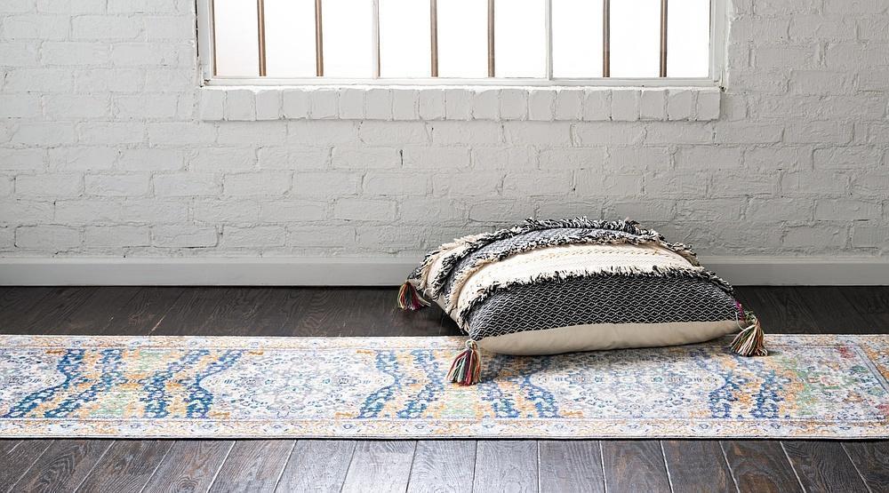 Turner - Gray & Blue Area Rug - Nordic Side - feed-cl0-over-80-dollars, unique-loom, us-only, us-ship