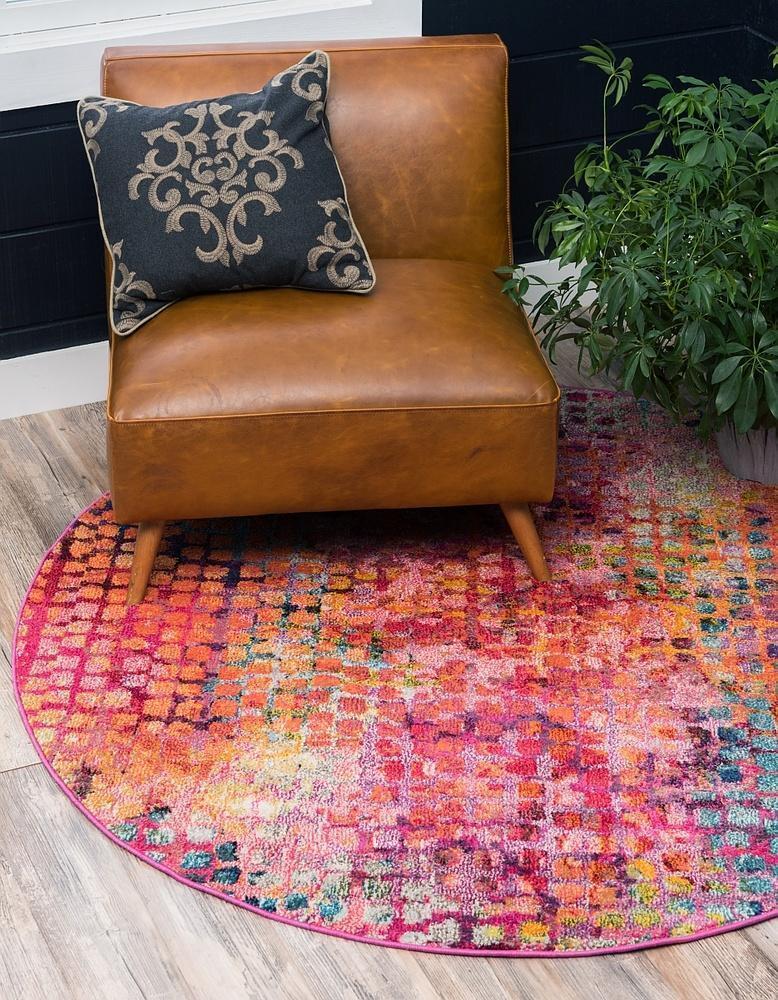 Franco - Modern Circle Pattern Rug - Nordic Side - abstract-rug, area-rug, feed-cl0-over-80-dollars, modern, modern-rug, round-rug, unique-loom, us-only, us-ship