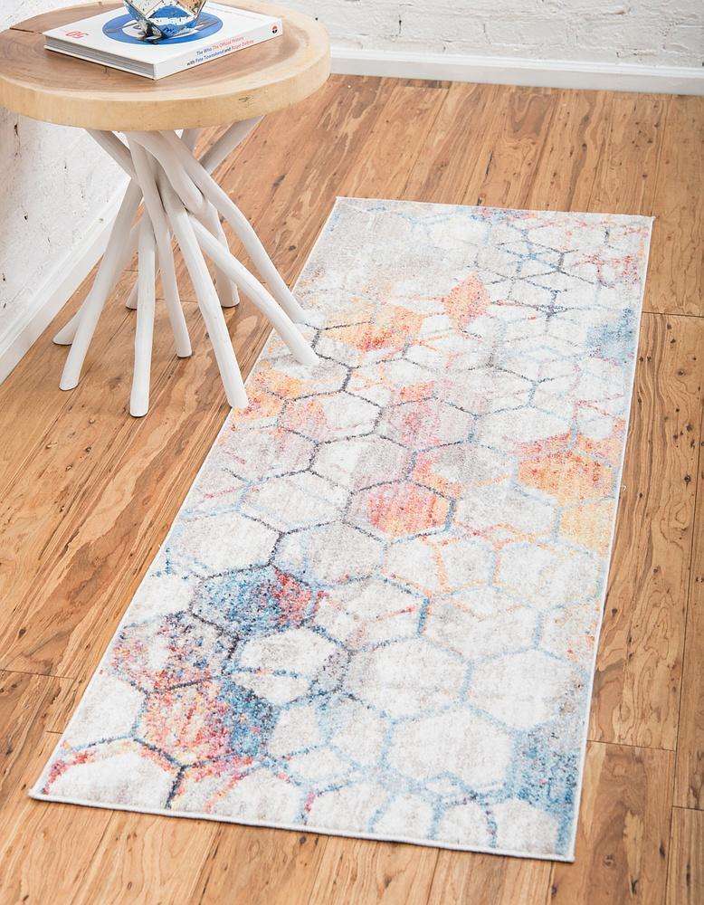 Reuben - Hexagon Pattern Color Blend Rug - Nordic Side - feed-cl0-over-80-dollars, unique-loom, us-only, us-ship