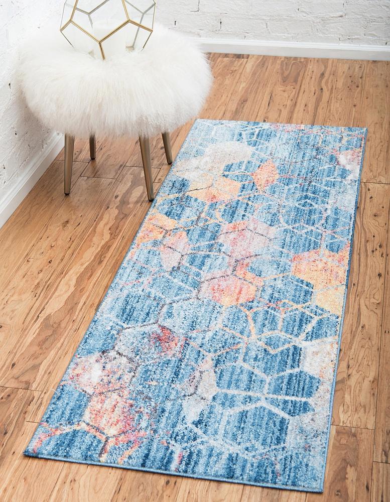 Reuben - Hexagon Pattern Color Blend Rug - Nordic Side - feed-cl0-over-80-dollars, unique-loom, us-only, us-ship