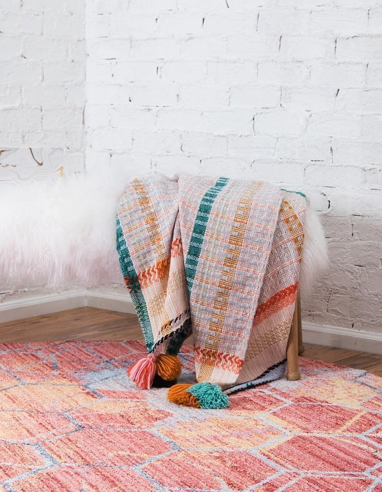 Reuben - Hexagon Pattern Color Blend Rug - Nordic Side - feed-cl0-over-80-dollars, unique-loom, us-only, us-ship