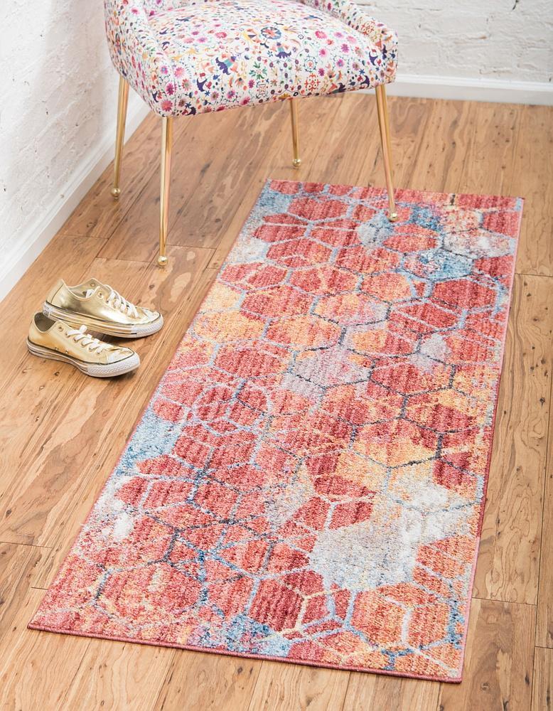 Reuben - Hexagon Pattern Color Blend Rug - Nordic Side - feed-cl0-over-80-dollars, unique-loom, us-only, us-ship