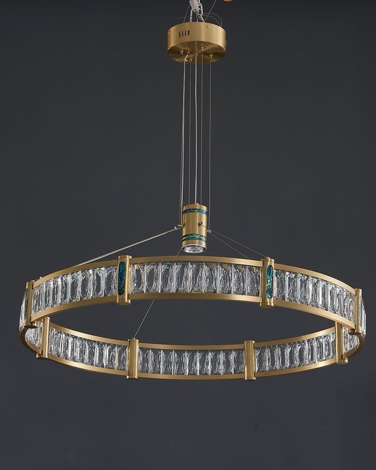 WOMO Round Glass Chandelier-WM2337