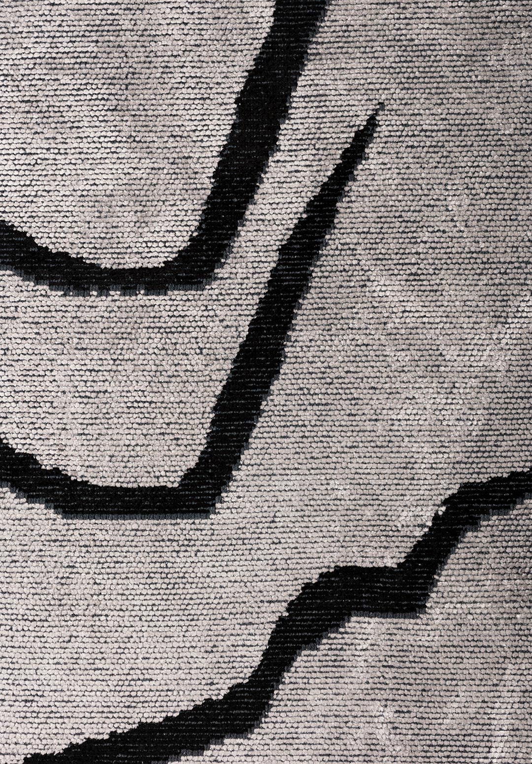 Chelsea Black - Light Cream Rug