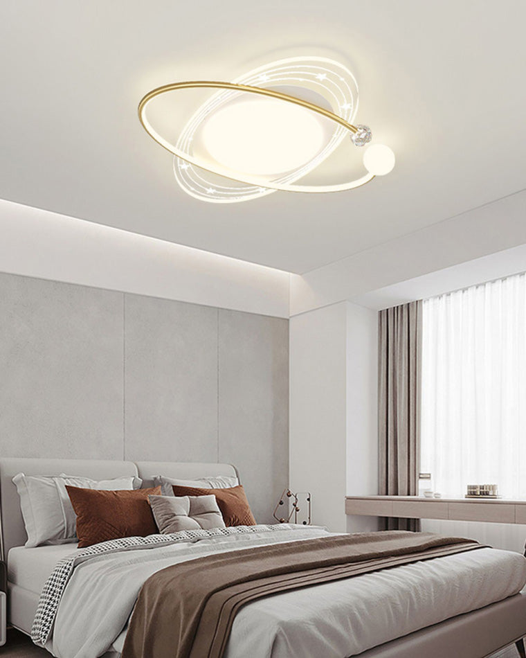 WOMO Sun Moon Globe Ceiling Light-WM1055