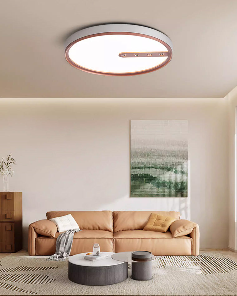 WOMO Polo Low Profile Round Ceiling Light-WM1066