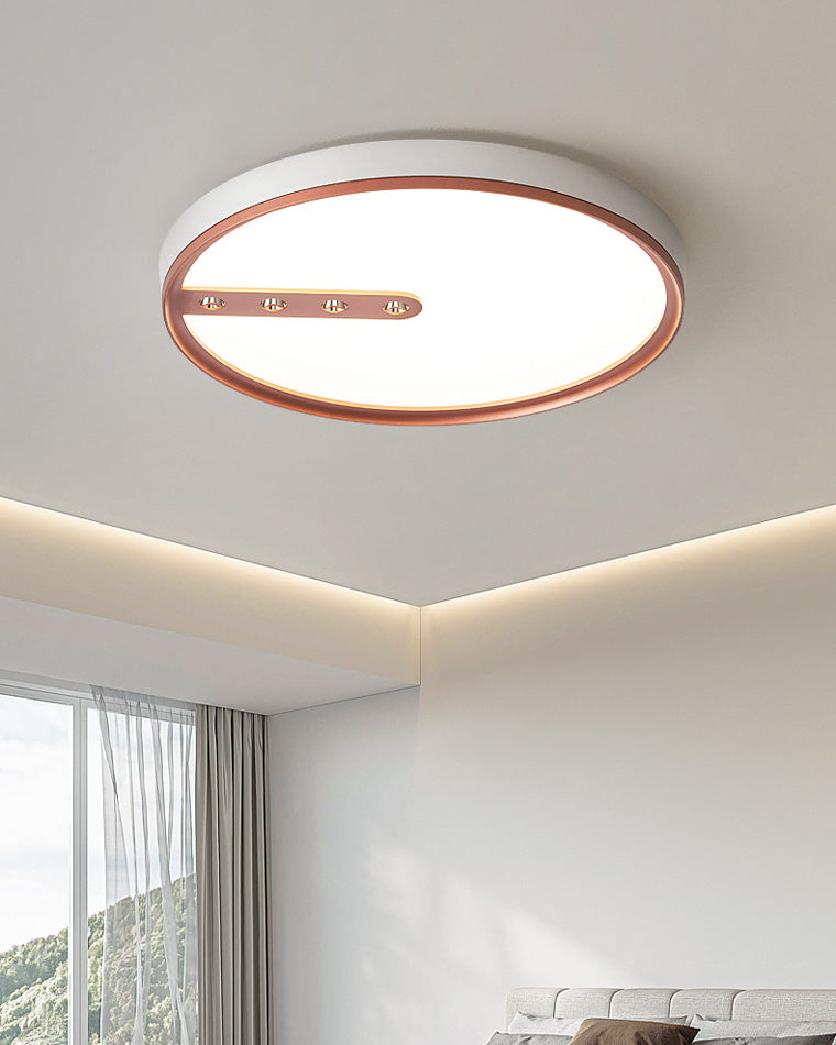 WOMO Polo Low Profile Round Ceiling Light-WM1066