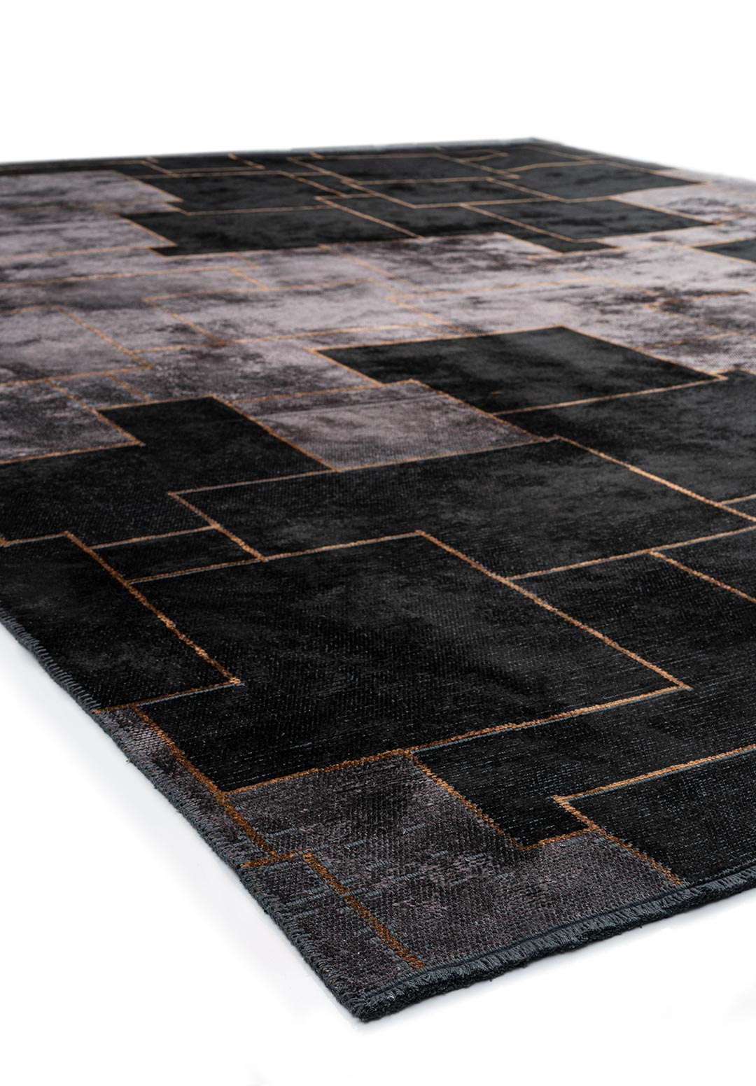 Lisbon Black - Charcoal Rug