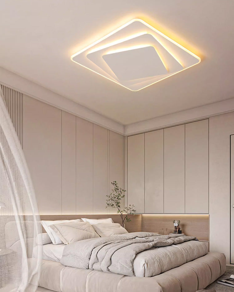 WOMO Geometric Flush Mount Ceiling Light-WM1084