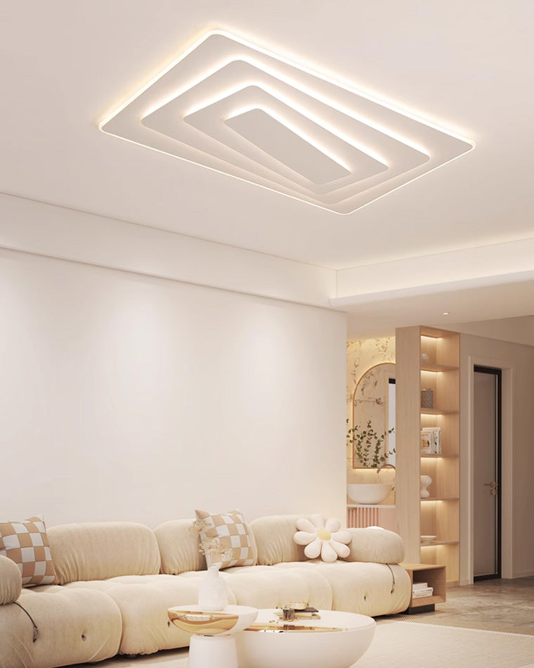 WOMO Geometric Flush Mount Ceiling Light-WM1084