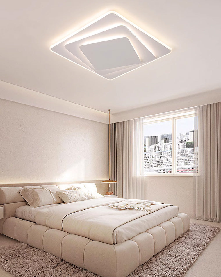 WOMO Geometric Flush Mount Ceiling Light-WM1084