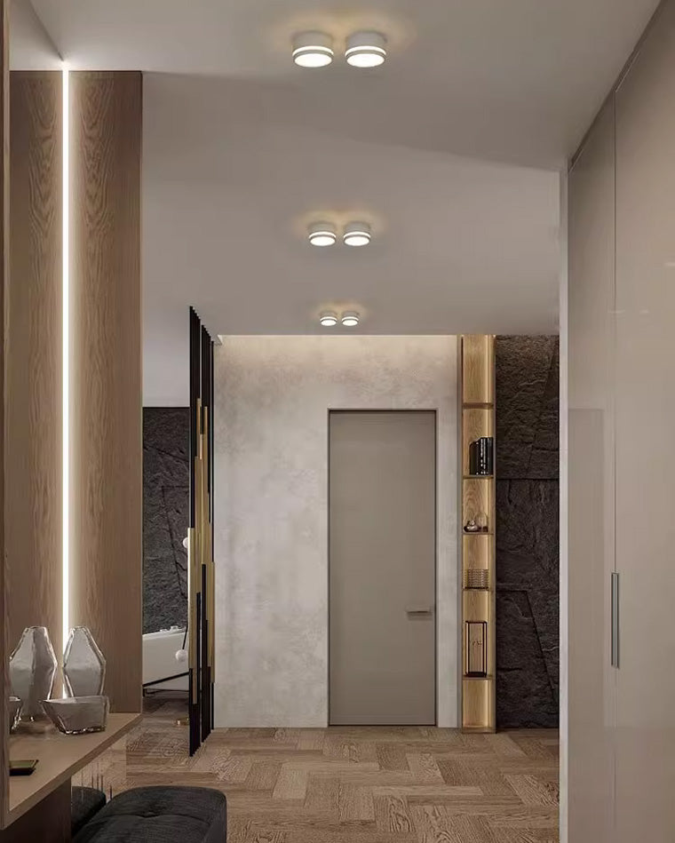 WOMO Small Hallway Flush Mount Ceiling Light-WM1095