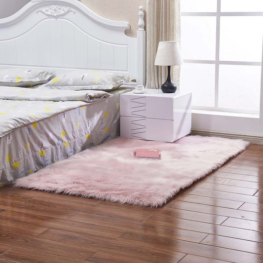 Faux Sheepskin Rug - Nordic Side - 12-07, area-rug, feed-cl0-over-80-dollars, hallway-runner, large-rug, modern, modern-rug, shaggy-rug