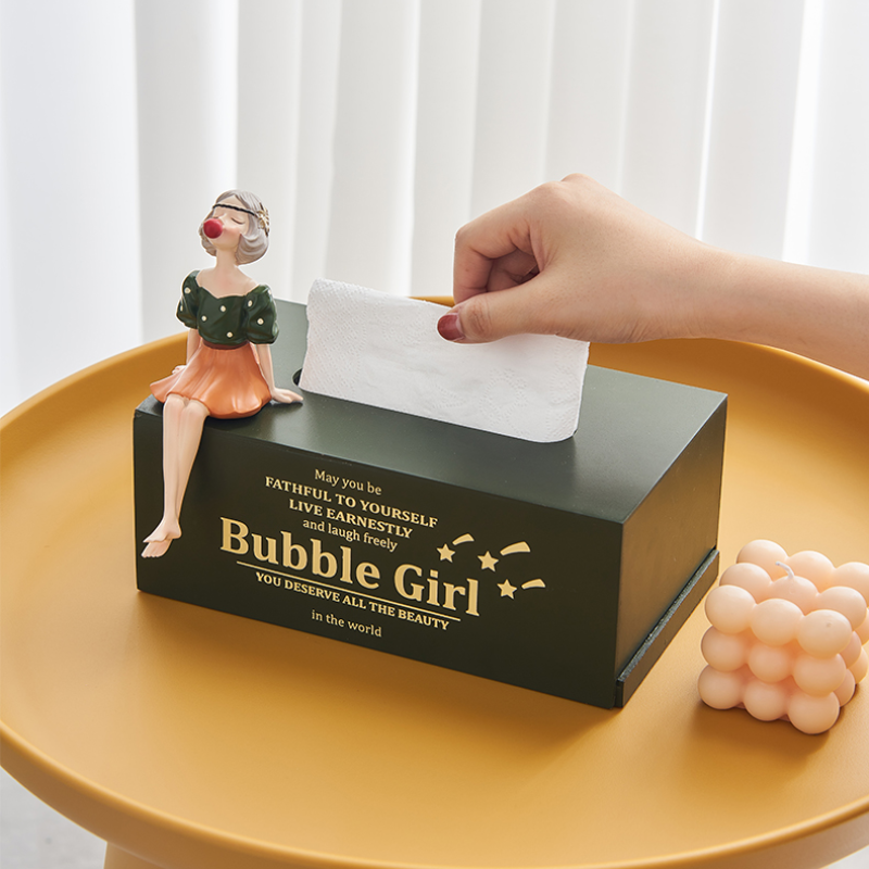Bubblegum Tissue Dispenser