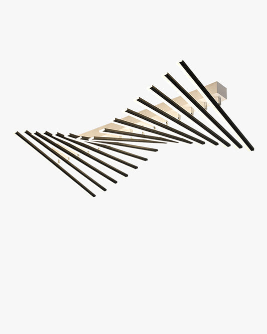 WOMO Dimmable Custom Square Bar Ceiling Light with Remote-WM1106