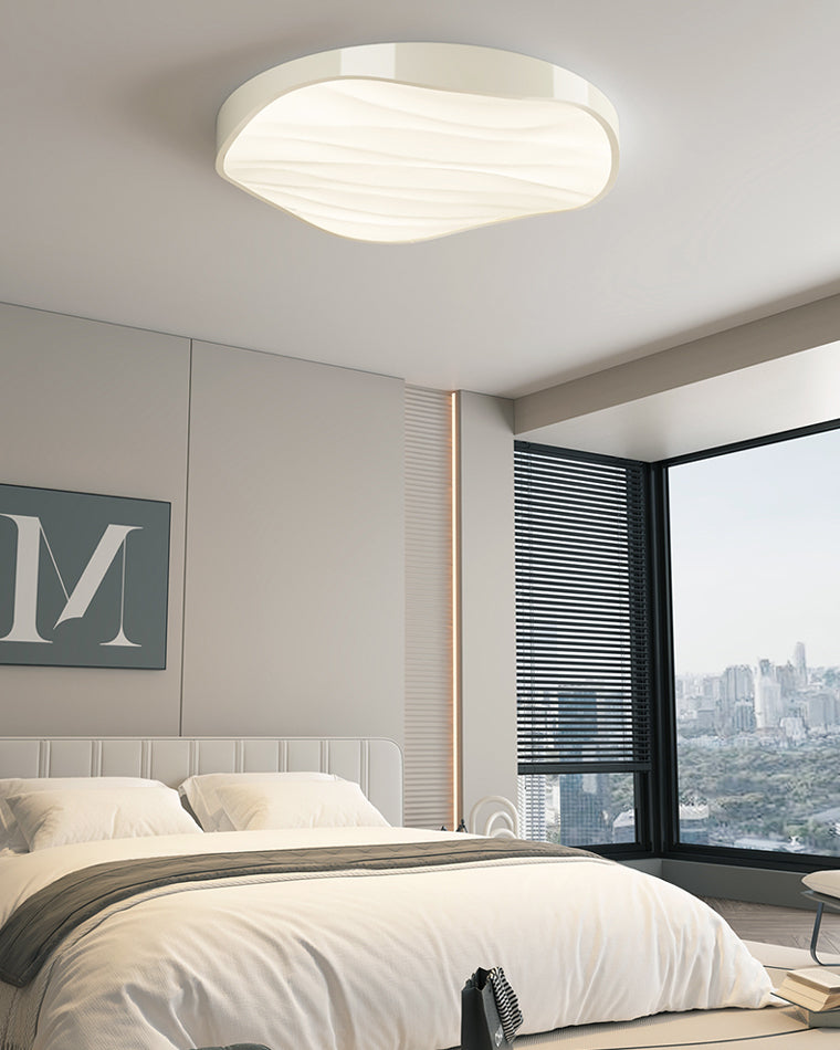 WOMO Scandi Colorful Wavy Round Ceiling Light-WM1108