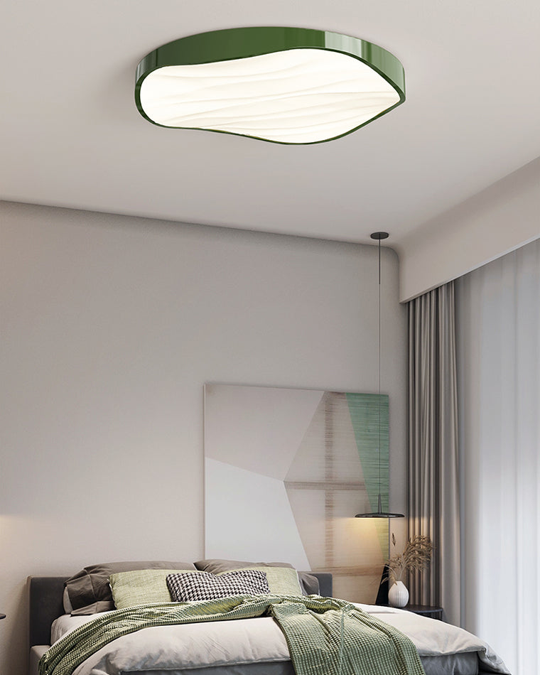 WOMO Scandi Colorful Wavy Round Ceiling Light-WM1108