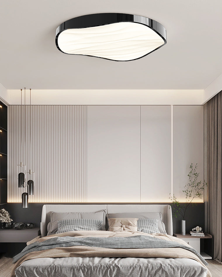 WOMO Scandi Colorful Wavy Round Ceiling Light-WM1108