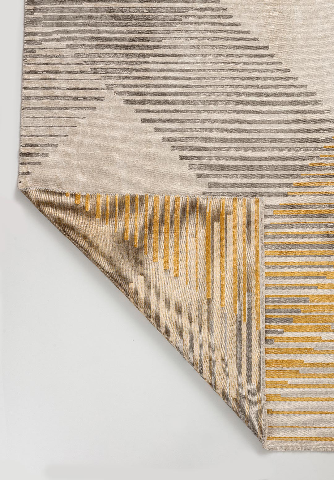 Barcelona Gold - Grey Rug