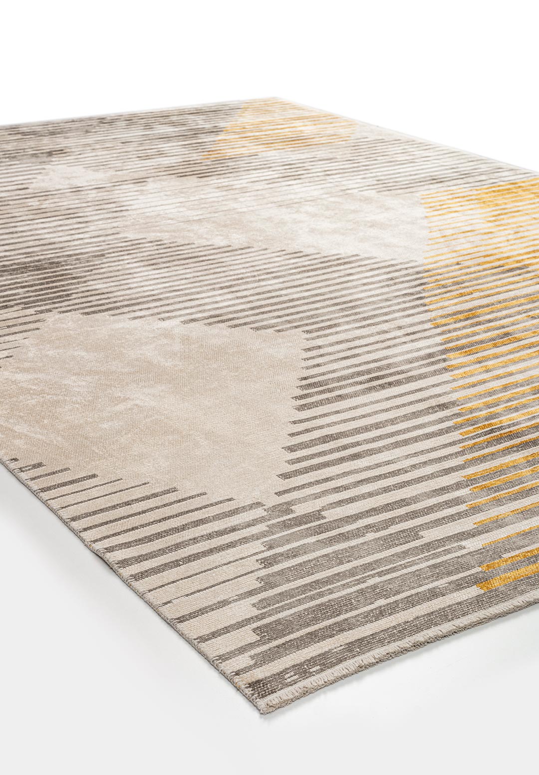 Barcelona Gold - Grey Rug