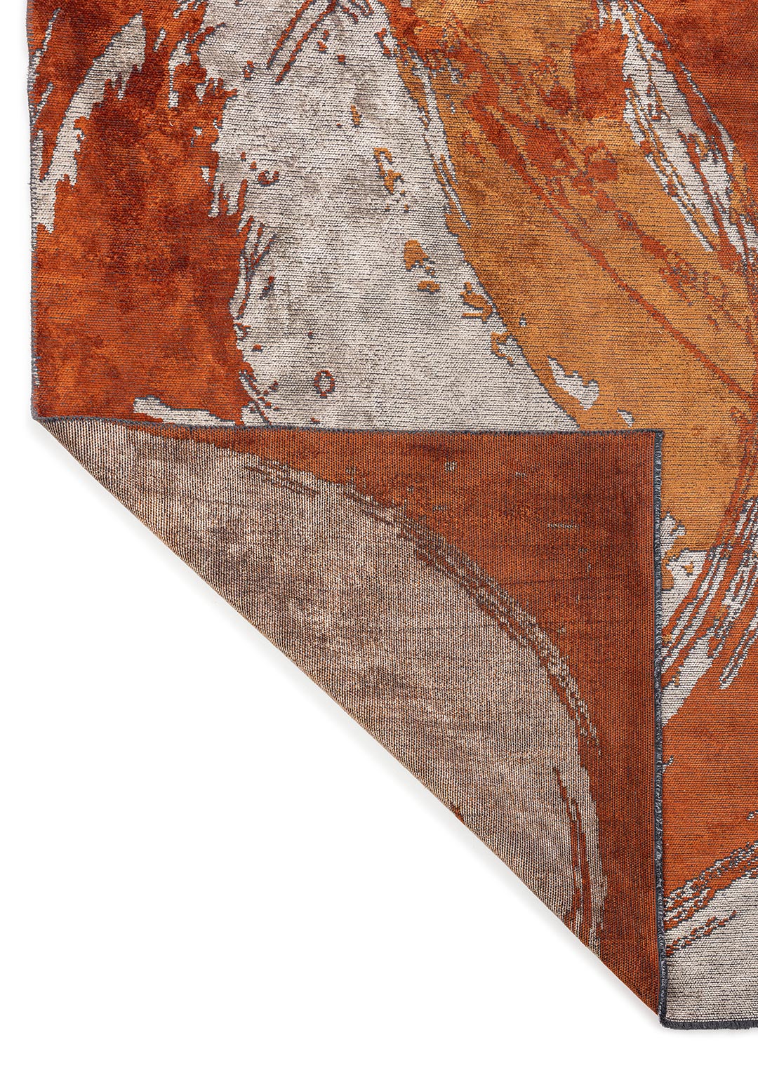 Madrid Rust - Cream Rug