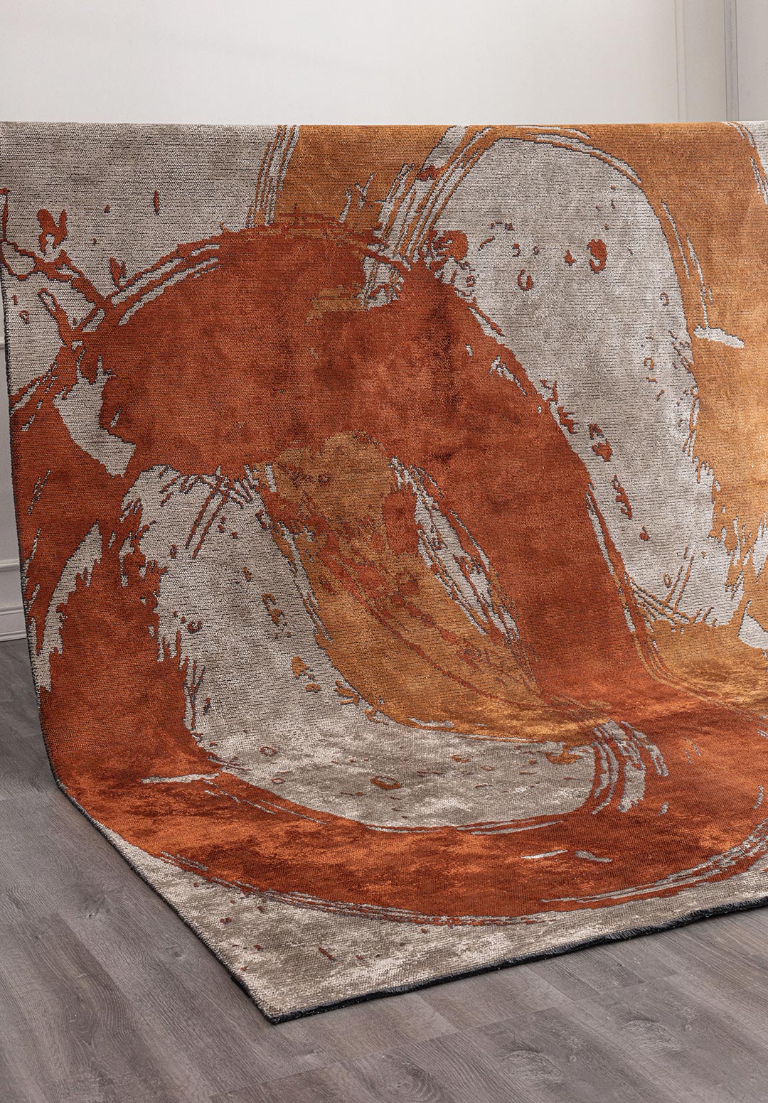 Madrid Rust - Cream Rug