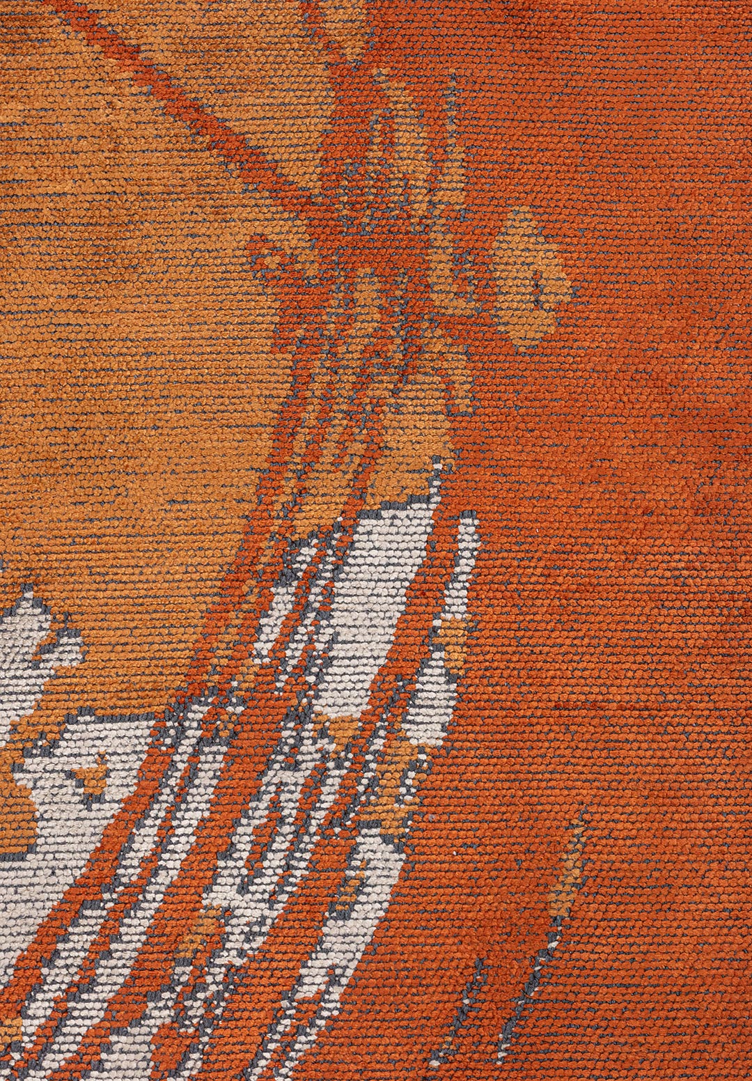 Madrid Rust - Cream Rug