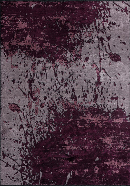 Mallorca Dark Damson - Damson Rug