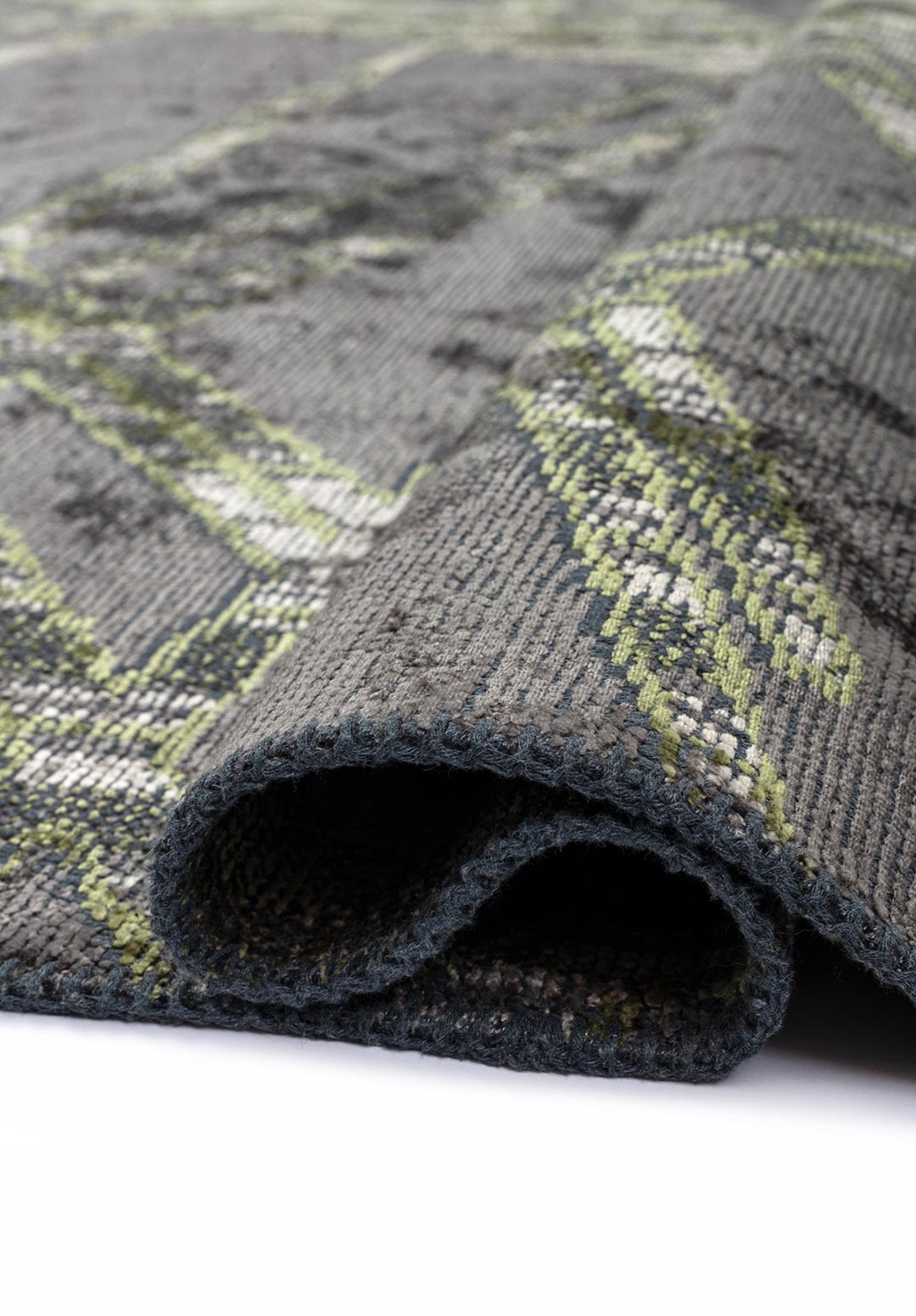 Grenoble Green - Charcoal Rug