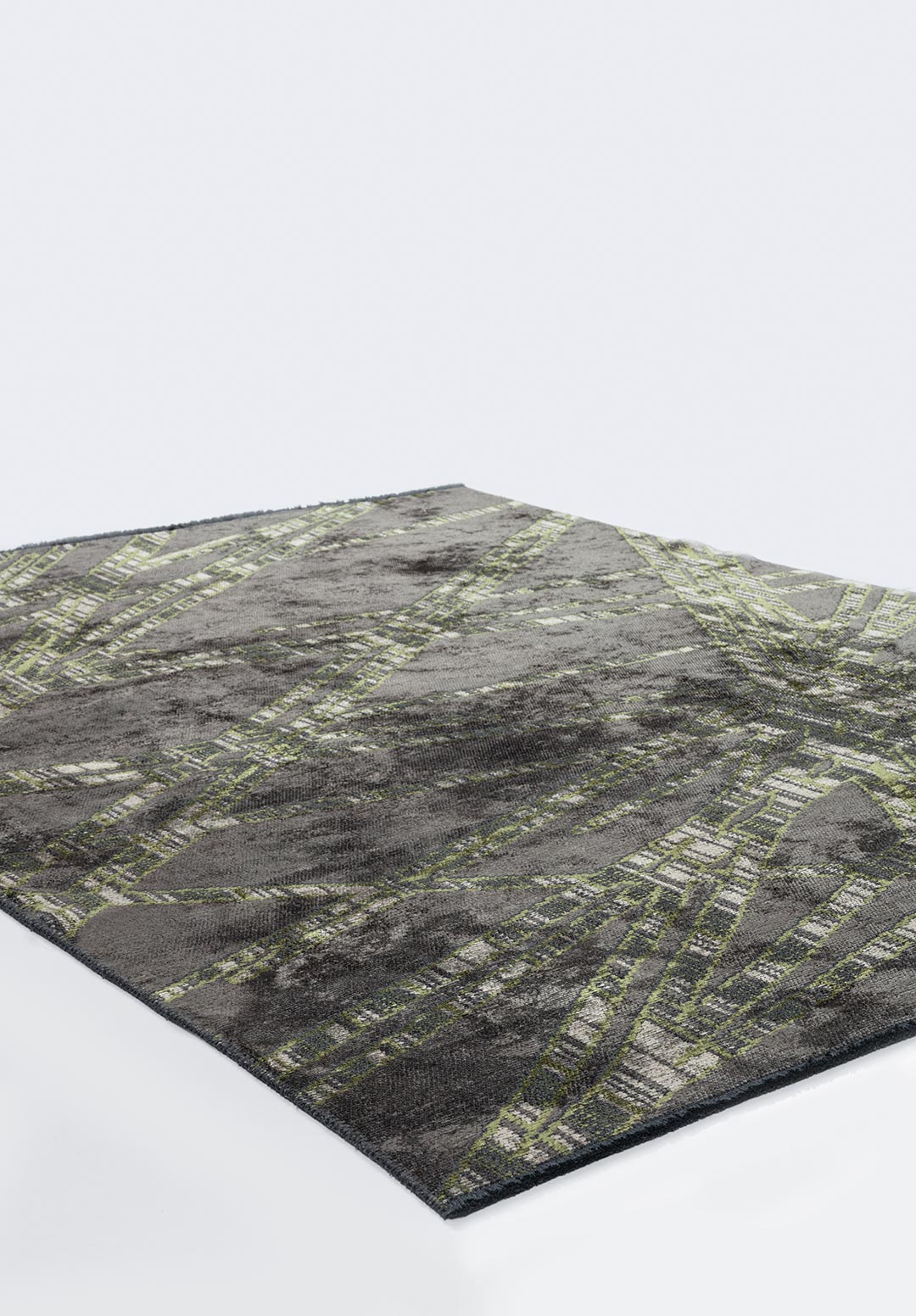 Grenoble Green - Charcoal Rug