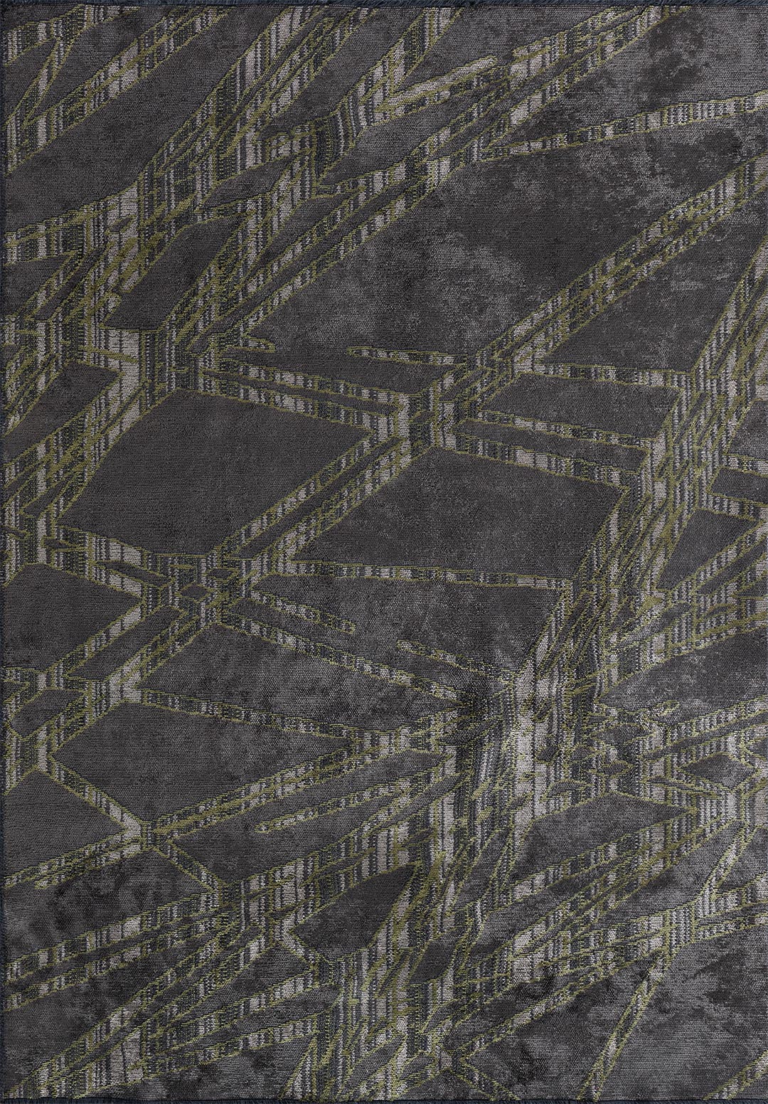 Grenoble Green - Charcoal Rug