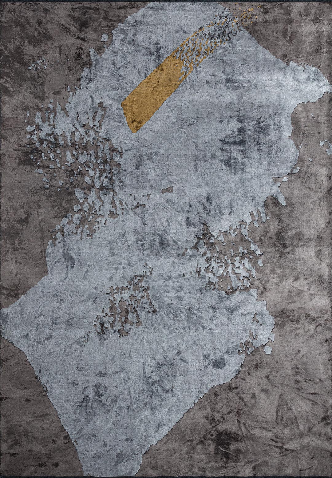 Laguna Dark Grey - Ice Blue Rug