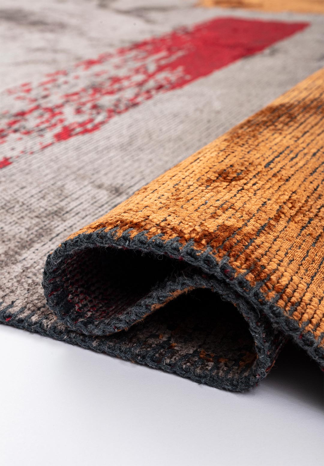 Malaga Terra - Dark Grey Rug