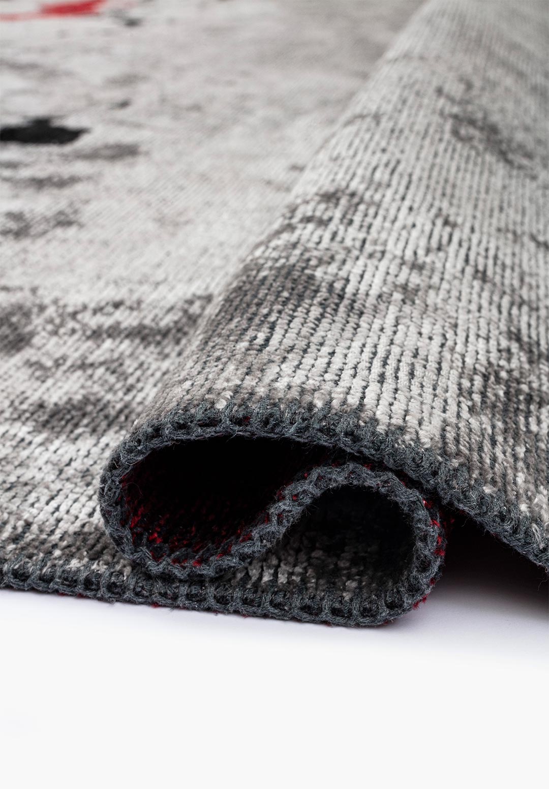 Granada Black - Light Grey Rug