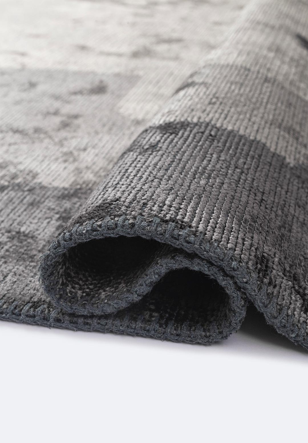 Hannover Charcoal - Dark Grey Rug