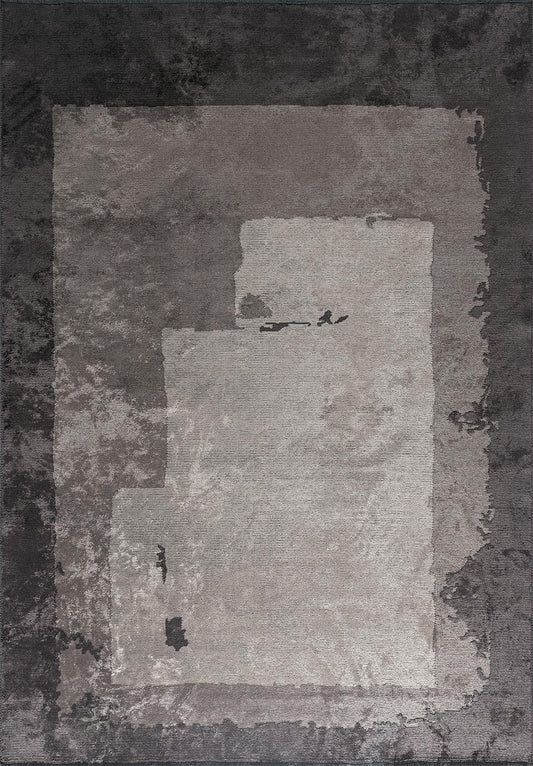 Hannover Charcoal - Dark Grey Rug