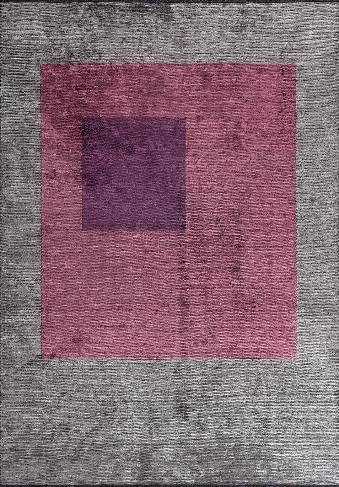 Lyon Pink - Light Grey Rug