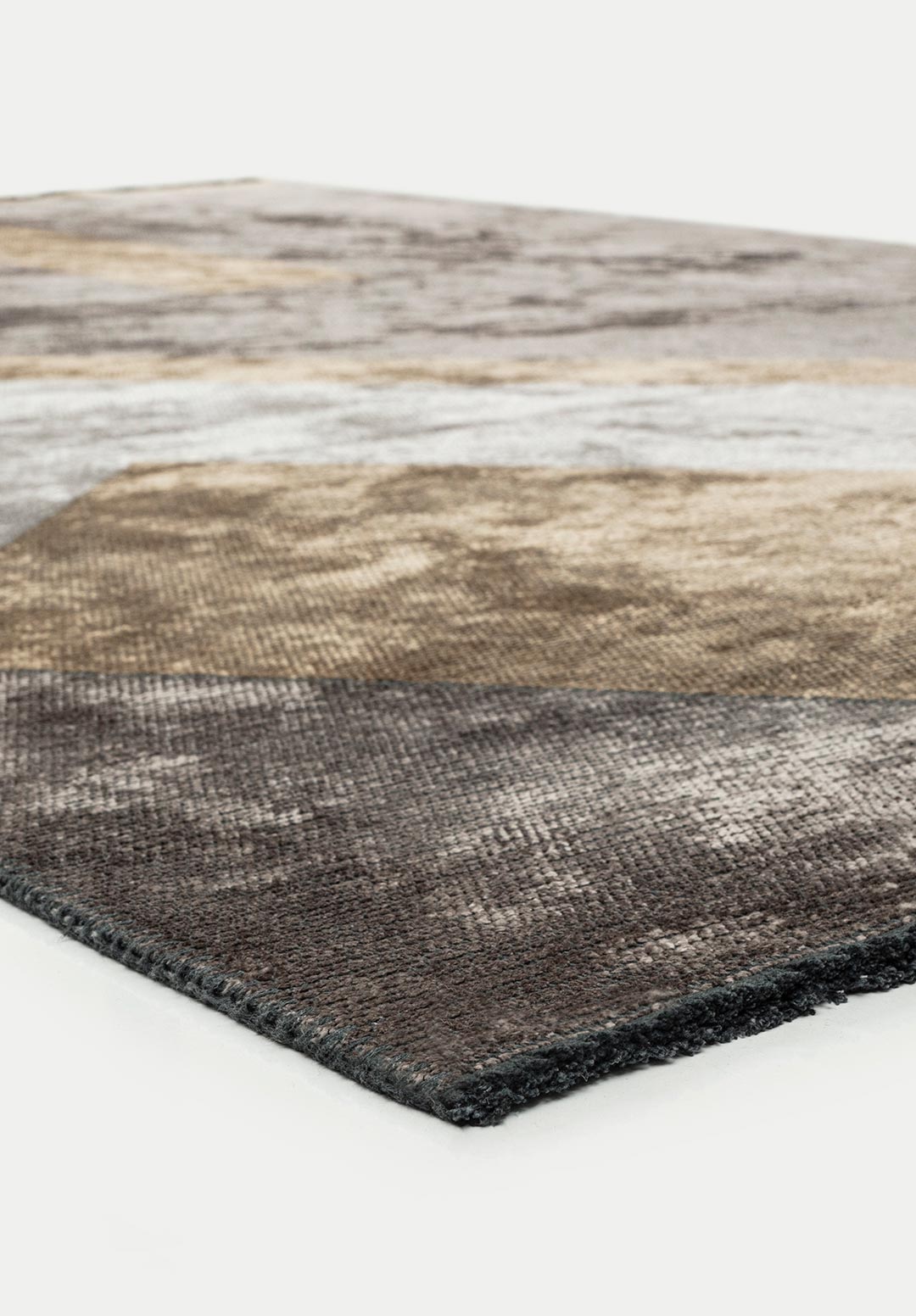 Pamplona Dark Grey - Cream Rug